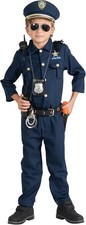 Size 2T Dress Up America Police Costume for Kids Realistic Cop Uniform