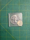 1963 CANADIAN SILVER ONE DOLLAR ELIZABETH II VOYAGER UNC
