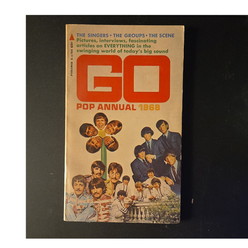 GO Annual 1968 Pyramid Pop Music Publication, English, MPN X-172