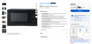 Vente de palettes - Main-d'œuvre Taille de la famille Four micro-ondes - 6 boîtes