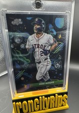 2025 Topps Cosmic Chrome - Jose Altuve #22 Black Eclipse Refractor /10