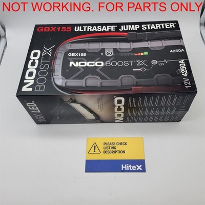 NOCO Boost X GBX155: 4250A UltraSafe Jump Starter   12V [GBX155] -NOT WORKING-