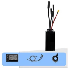 Controller Kit for Electric Motors with LCD Display Fits Most Handlebars