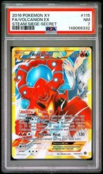 Volcanion EX Secret Rare 115/114 XY Steam Siege