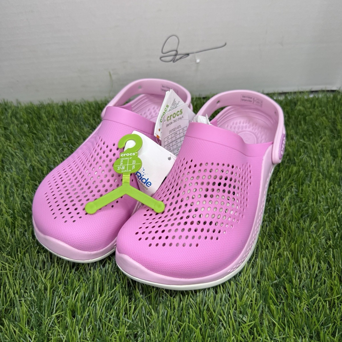 Crocs LiteRide 360 Clogs Taffy Pink Size 12 206708-6SW for sale