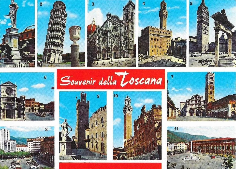 Ak Toscana, Motive - Bild 1 von 1