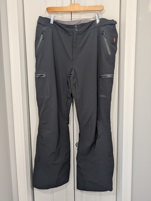 Cabela's Women's Size Large Outdoor Winter Snow pants Charcoal Gray