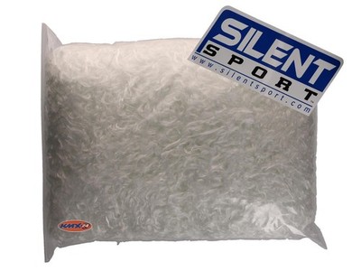 Silentsport Auspuffwolle Schalldämpferwolle Dämmwolle 500g für Motocross Enduro