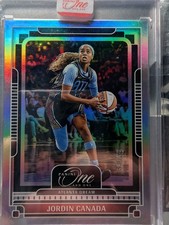 Jordin Canada 2025 Panini One and One WNBA  Silver Holo /99 Atlanta Dream
