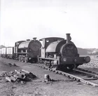 NCB NORTON COLLIERY (STAFFS) - 0-6-0ST & 0-4-0ST  IN 1968 - LARGE PHOTO #XL1686