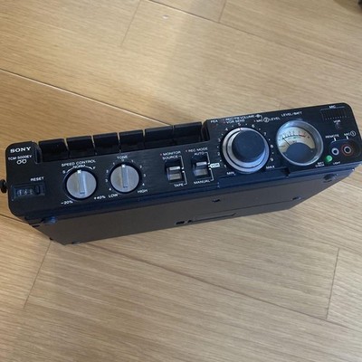 SonyカセットテープレコーダTCM5000ev「VOICEMATIC」 Sony Pressman TCM-5000EV Desktop Cassette Voice Recorder for