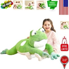 Quality 30-Inch Frog Plush Toy - Ideal for Birthdays  Holidays
