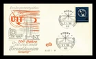 Dr Jim Stamps Germany Int'l Telecommunication Union Centennial FDC Fidacos