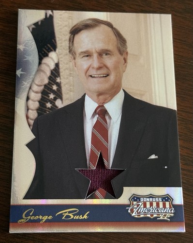 Donruss Americana II 2008 Swatch George Bush Reliquia #/500 #189 Presidente