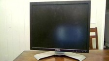 Used Dell 1907FPC LCD Monitor, black and gray color, 4:3 aspect ratio.