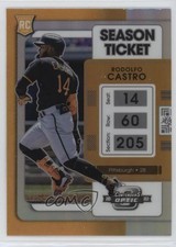 2022 Panini Chronicles Contenders Optic Holo Prizm Rodolfo Castro #21 fm0