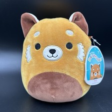 Seth Red Panda Squishmallow 8 Plush Kellytoy w Tag Origina