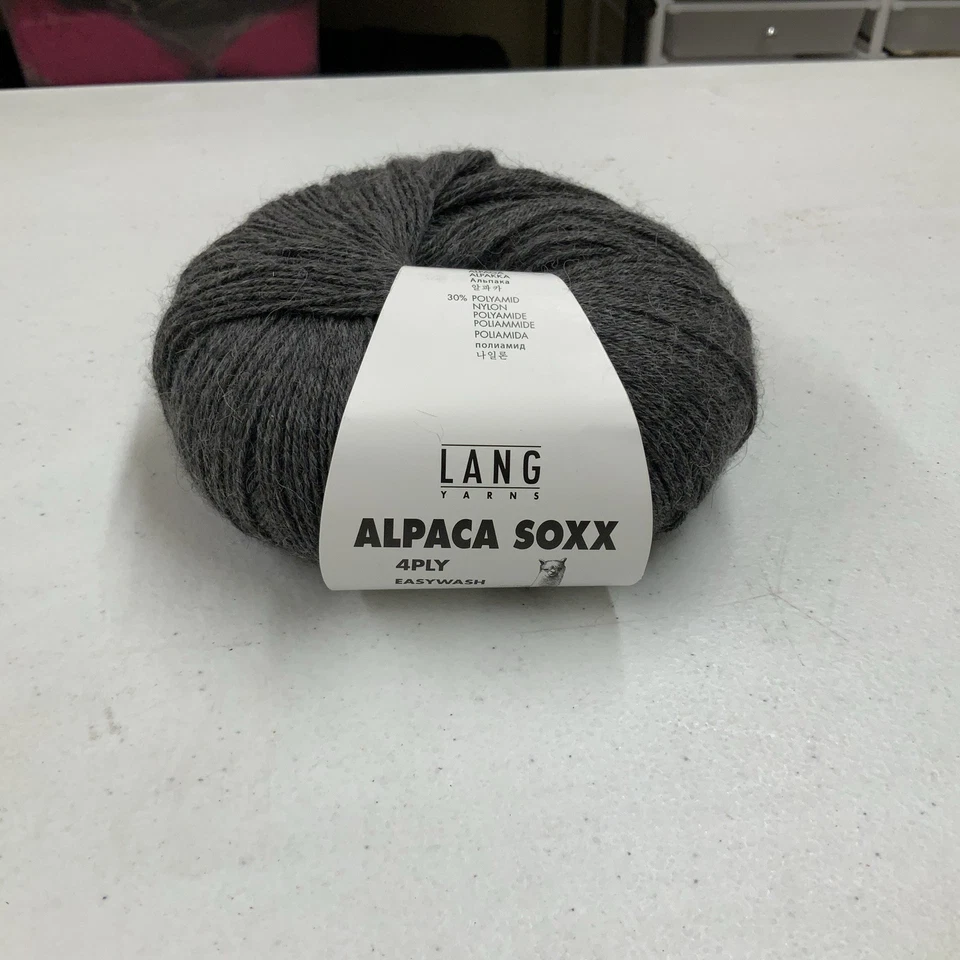 Lang Yarns Alpaca Soxx 4ply Easywas - Image 4 of 4