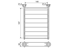 VALEO Wärmetauscher Innenraumheizung 811688 Aluminium für ALFA GIULIETTA BiFuel