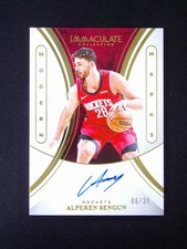 2024-25 Panini Immaculate Alperen Sengun Modern Marks Auto /35