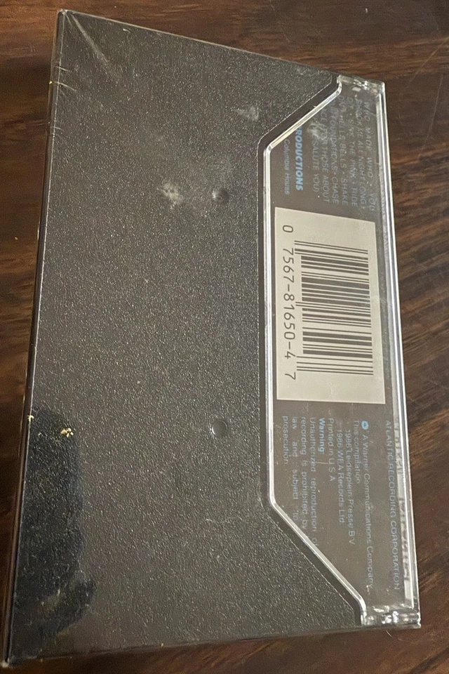 AC/DC - Who Made Who Cassette Tape Atlantic 80s Heavy Rock - NEW SEALED! - Image 3 of 4