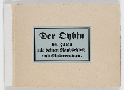 Nach PESCHECK (*1803), Der Oybin bei Zittau. 12 Ansichten,  1835, Sst. Romantik - Bild 1 von 4