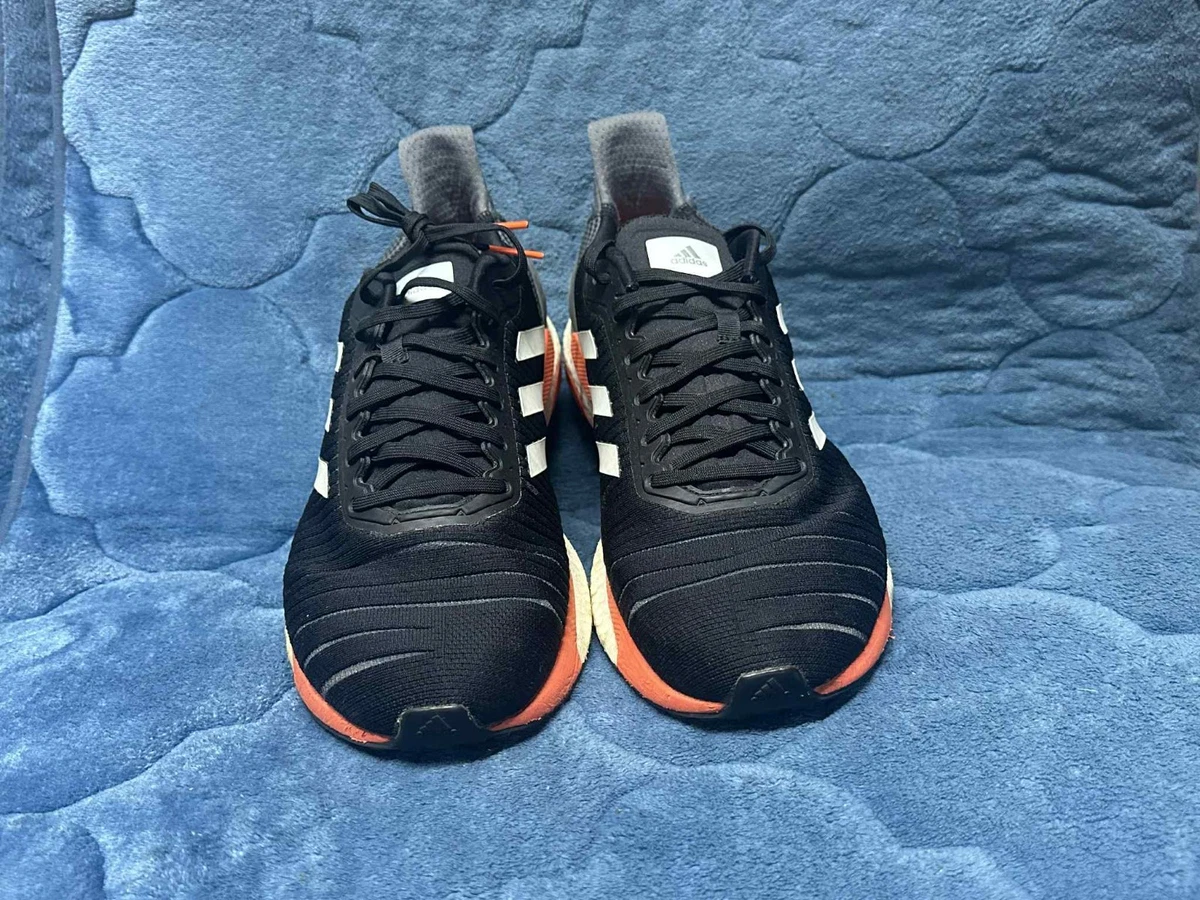 Adidas Solar Glide 19 Mens 13 Black Orange Sneaker Shoes Athletic Running G28062 adidas Solar Glide Boost 19 - Core Black/Footwear White  main image 2