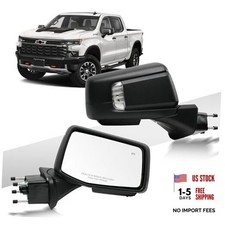 Right Side Door Mirror for 2019-2024 Chevy Silverado 1500