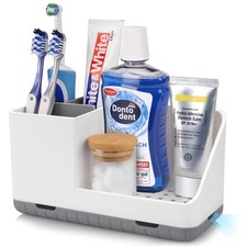 Toothbrush Holders for Bathroom Countertop Organizer, Tooth Brush Organizer w...