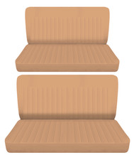 Fits 1969 To 1970 Ford Falcon 4 Door Front And Rear Bench Seat Coves Tan Fits 1969 To 1970 Ford Falcon 4 Door Front And Rear Bench Seat Coves Tan