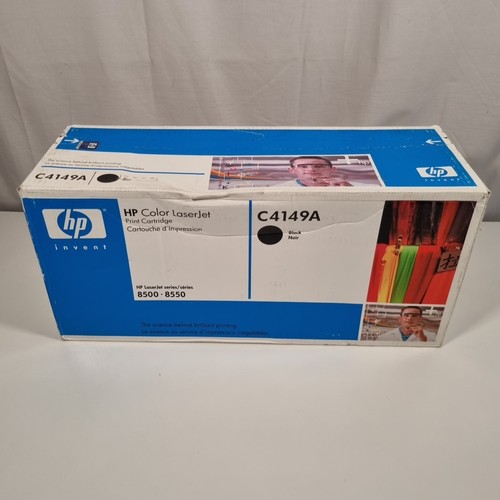 Original HP C4149A Tonerkartusche Schwarz - Neu & Versiegelt für LaserJet 8500/8550