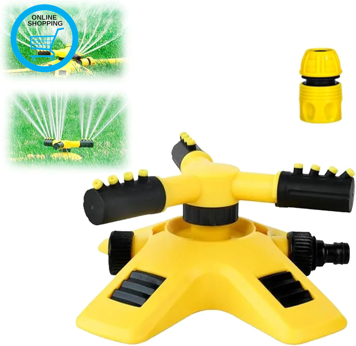 Garden Sprinklers for Lawns, Automatic Lawn Water Sprinkler, Lawn & Garden Sprin