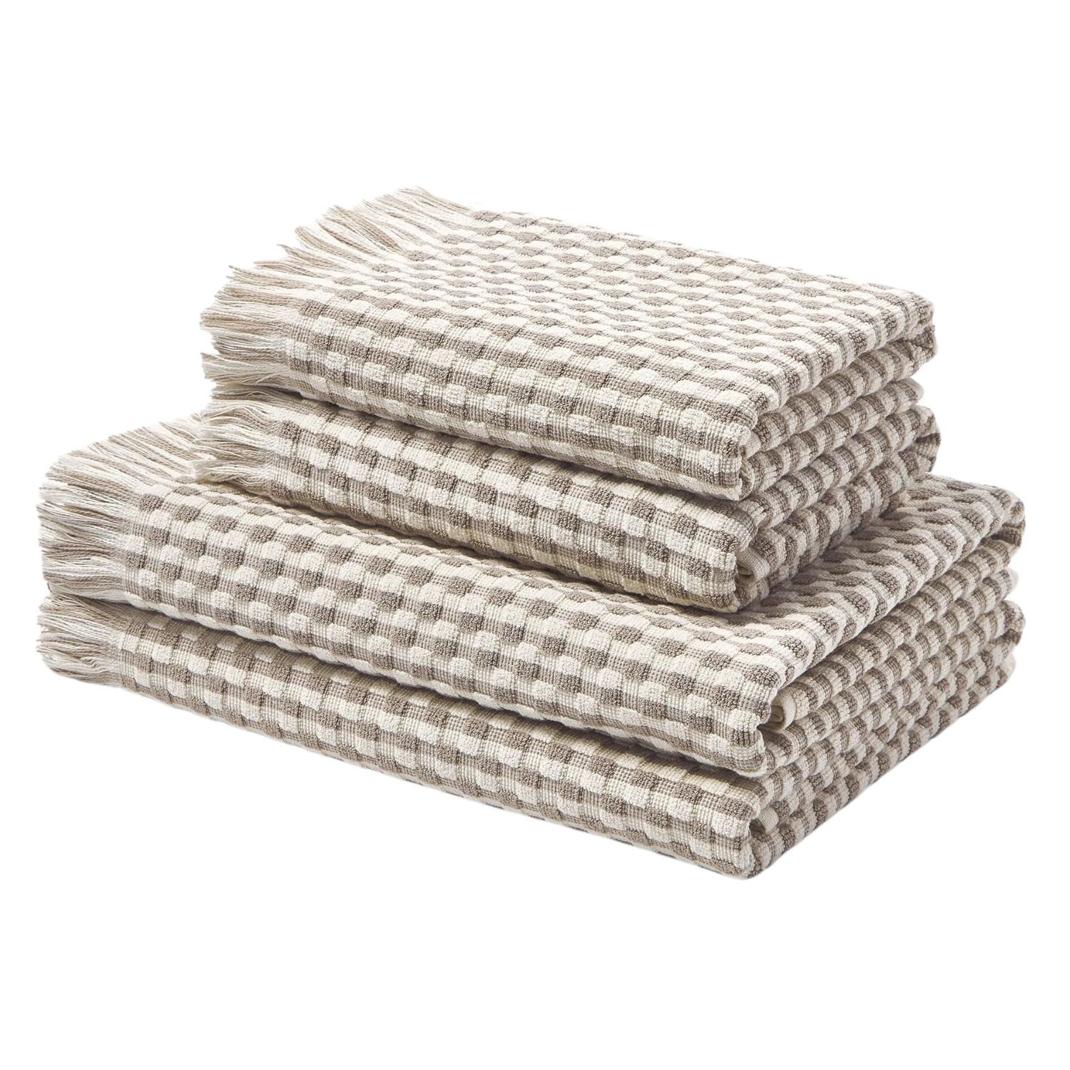 Набор для ручной работы из можжевельника Westwing 100 Baumwolle 600 гм2 4 Stck wei и braun 8990₽