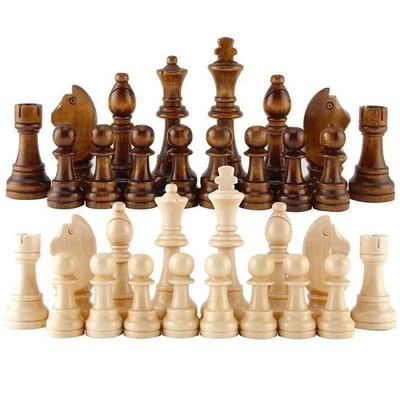 32pcs Only  Chess Pieces Complete Chessmen International Word Chess Set Chess**