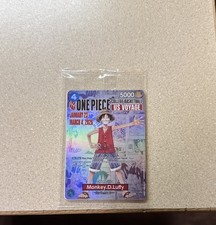 One Piece Monkey.D.Luffy College Basketball US Voyage One Piece TCG Promo Card