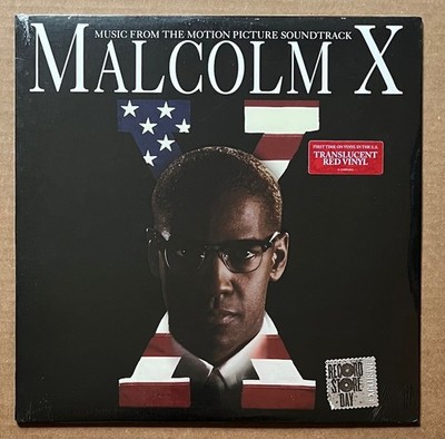 Malcolm X - Music From The Motion Picture Soundtrack red vinyl LP '19 - SEALED