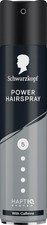 Image of Schwarzkopf Hairspray Power 250Ml, with Caffeine, Hold Level 5 Hair Styling