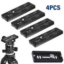 4pcs 100mm Quick Release Plate for Arca-Swiss Type for Canon Nikon Sony DSLR