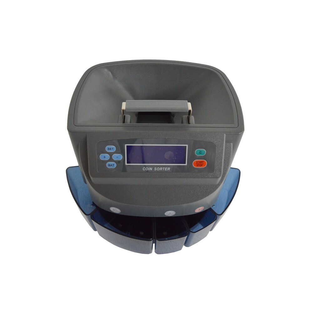 Coin Sorter Counter Digital Automatic Coin&Change Counting Sorting