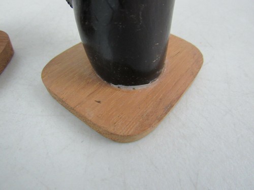 2 Afrikaner? Handgeschnitzte Naturhorn Tassen / Gefäß / Vase? - Bild 8 von 9