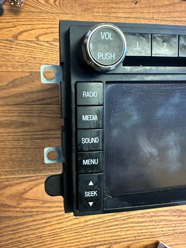 2010 FORD EDGE OEM AM FM Radio Receiver CD Player GPS Navigation Screen Display - Picture 4 of 14