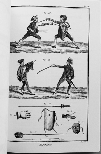 DIDEROT/d'Alembert 1700s FENCING in FRANCE Equipment/Methods RARE w/PLATES - Picture 5 of 12