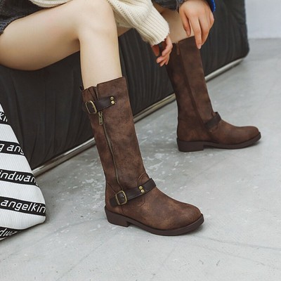 flat cowboy ankle boots