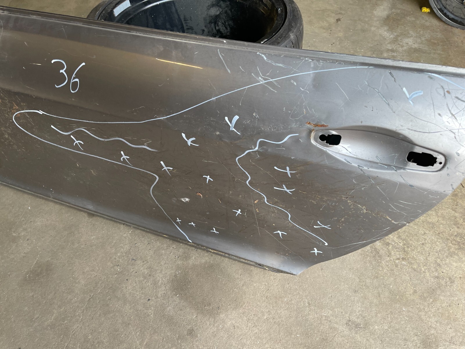 2003 2004 2005 2006 2007 2008 2009 2010 Bentley Continental GT Left Door Shell