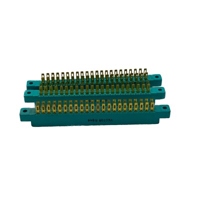 NEW OLD STOCK LOT OF 3 Vector Electronics 44 Cont Edge Connectors R644