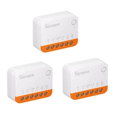 3Packs SONOFF MINI R4 Smart Home Wifi Switch Module 2 Way Switch Works R5 S-MATE