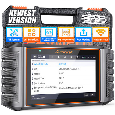 FOXWELL NT710 for Porsche Bi-directional Car OBD2 Scanner Diagnostic E-CU Coding