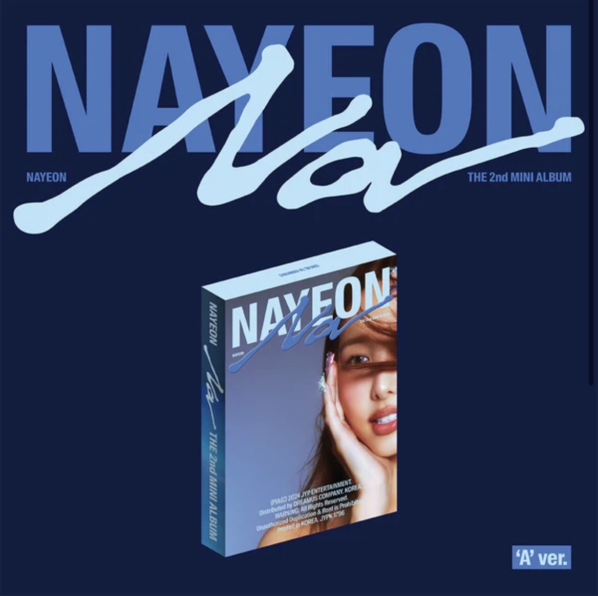 Nayeon Twice Mini Album SIGNED A / B/ C Ver Full Set Bundle Nayeon Twice Mini Album SIGNED A / B/ C Ver Full Set Bundle