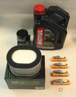 Service Kit Fits Yamaha FZS600 Fazer 1998-2003 Oil Spark Plugs Air & Oil Filter | UK Service Kit Fits Yamaha FZS600 Fazer 1998-2003 Oil Spark Plugs Air & Oil Filter | UK