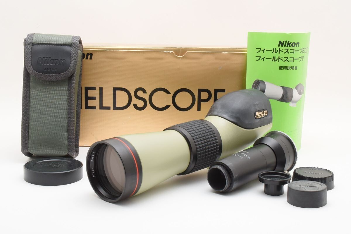 ★希少品★ NIKON FIELD SCOPE D=60 P Nikon FIELD SCOPE ED D=60 P Spotting Scope ED Lens